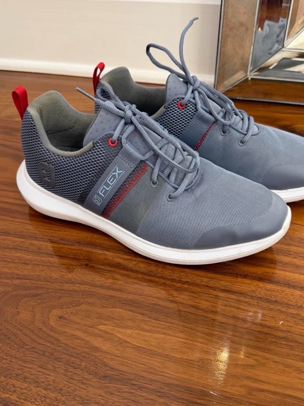 footjoy flex gray golf shoes